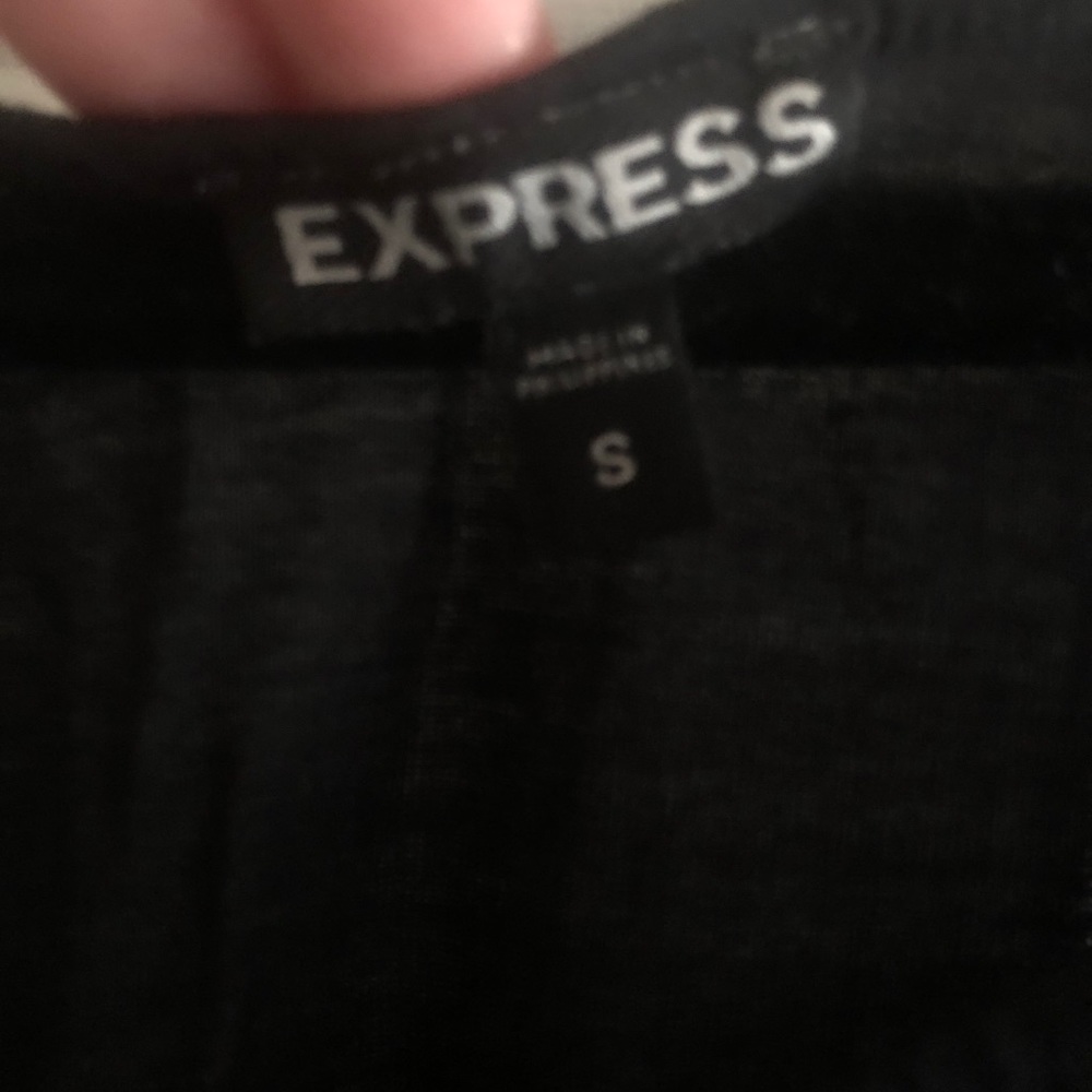 Black Ruffled Tank - Picture 3 of 3